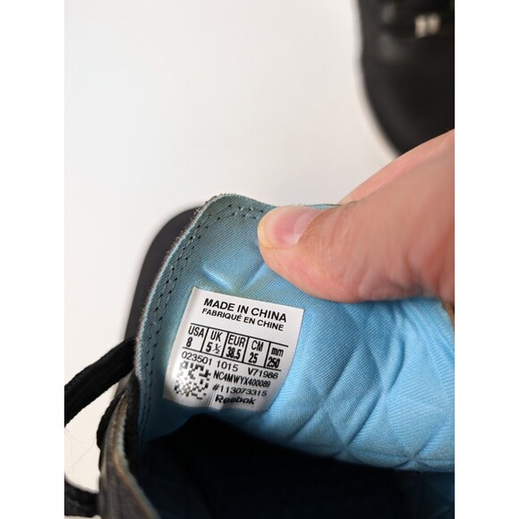 Reebok Shoes Running Sneakers Memory Tech Massage Womens Black Sz 8 Lightweight! - Picture 2 of 7